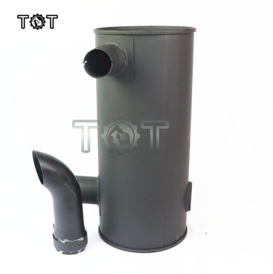 E320C S6KT এক্সক্যাভেটর ইঞ্জিন নিষ্কাশন মাফলার মরিচা প্রতিরোধ শুঁয়োপোকা মাফলার