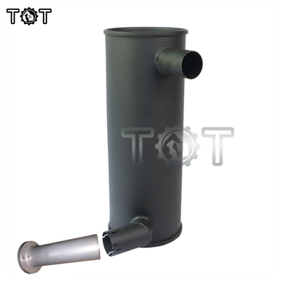 erpillar E312 E120B S4K ইঞ্জিন নিষ্কাশন মাফলার সাইলেন্সার OEM