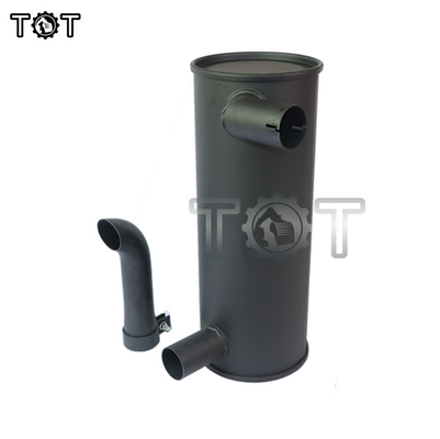 erpillar E312 E120B S4K ইঞ্জিন নিষ্কাশন মাফলার সাইলেন্সার OEM