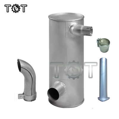 ISO9001 E320 S6K ক্যাটারপিলার মাফলার হোলো থ্রোট ইউ স্ক্রু বুলডোজার মাফলার