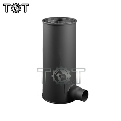 PC300-5 6D108 বুলডোজার ইঞ্জিন নিষ্কাশন মাফলার অ্যালুমিনিয়াম আয়রন কোমাটসু মাফলার