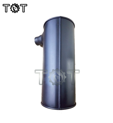 PC300-5 6D108 বুলডোজার ইঞ্জিন নিষ্কাশন মাফলার অ্যালুমিনিয়াম আয়রন কোমাটসু মাফলার