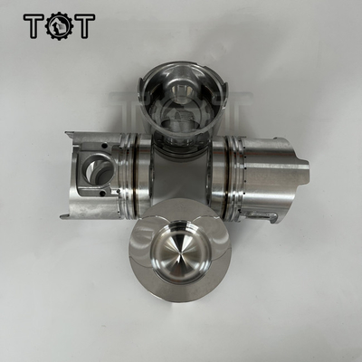 6207-31-2180 S4D95L S6D95L Komatsu পিস্টন PC120-6 PC200-6 এক্সক্যাভেটর ইঞ্জিন যন্ত্রাংশ